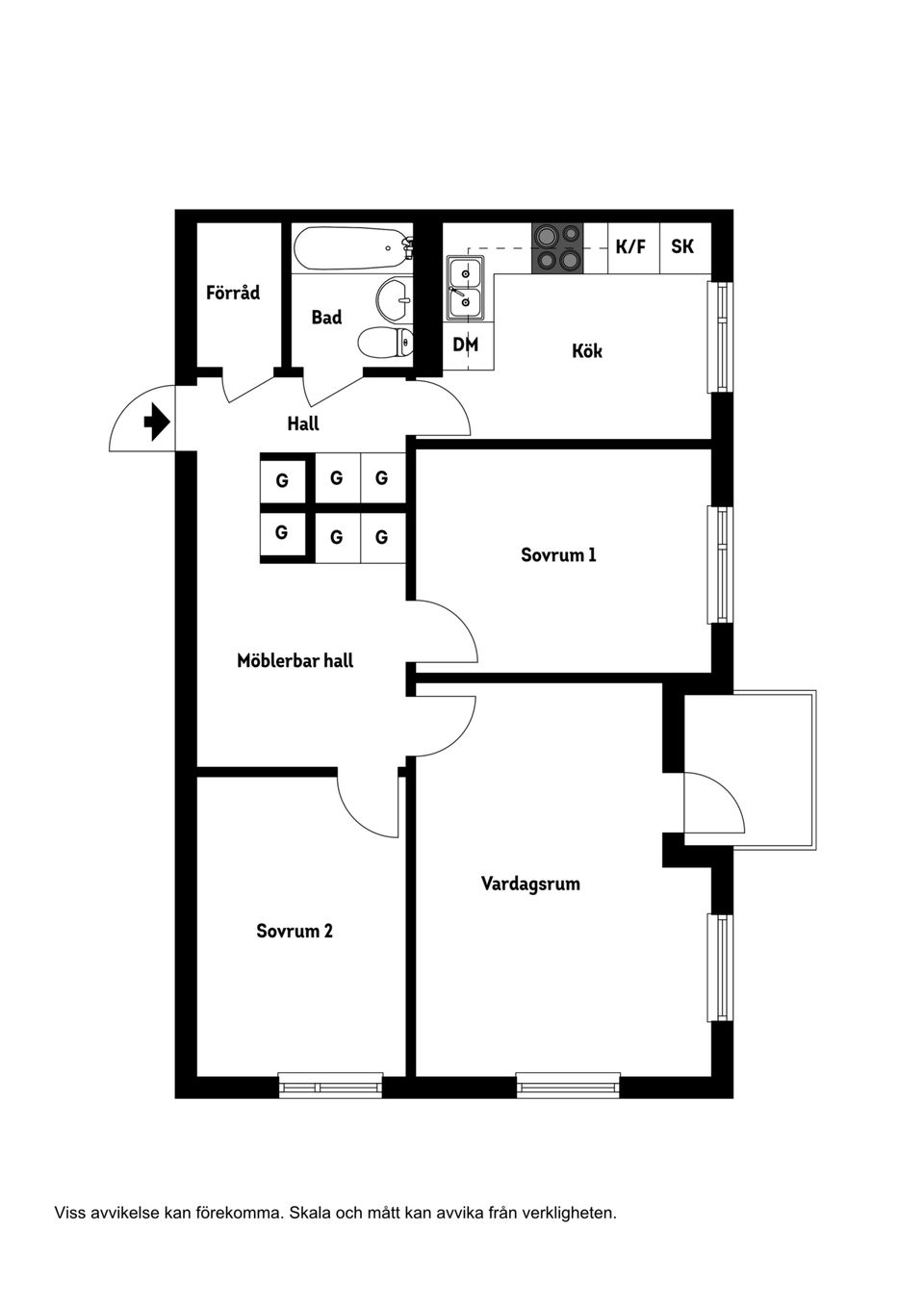 Bostadsrätt, Multrågatan 21, Råcksta, Stockholm