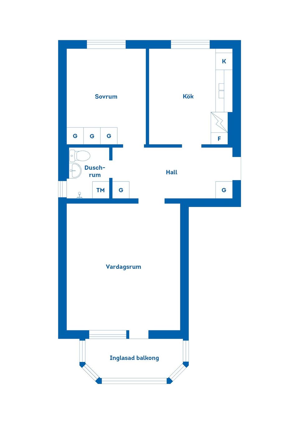 Bostadsrätt, Hovsgatan 15B, Centrum, Härnösand