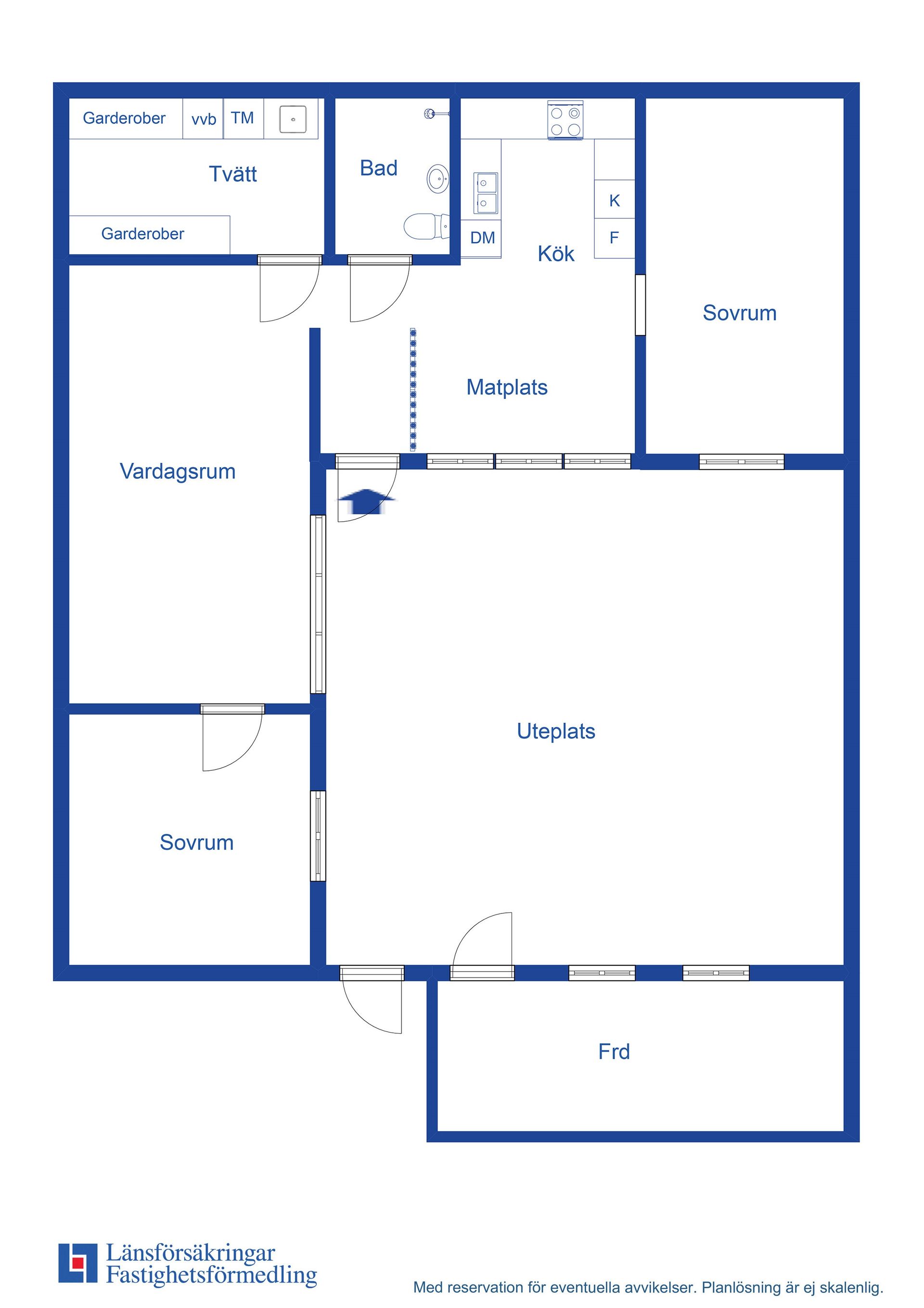 Villa, Radhus, Klockarevägen 67, Klockarejorden, Svedala