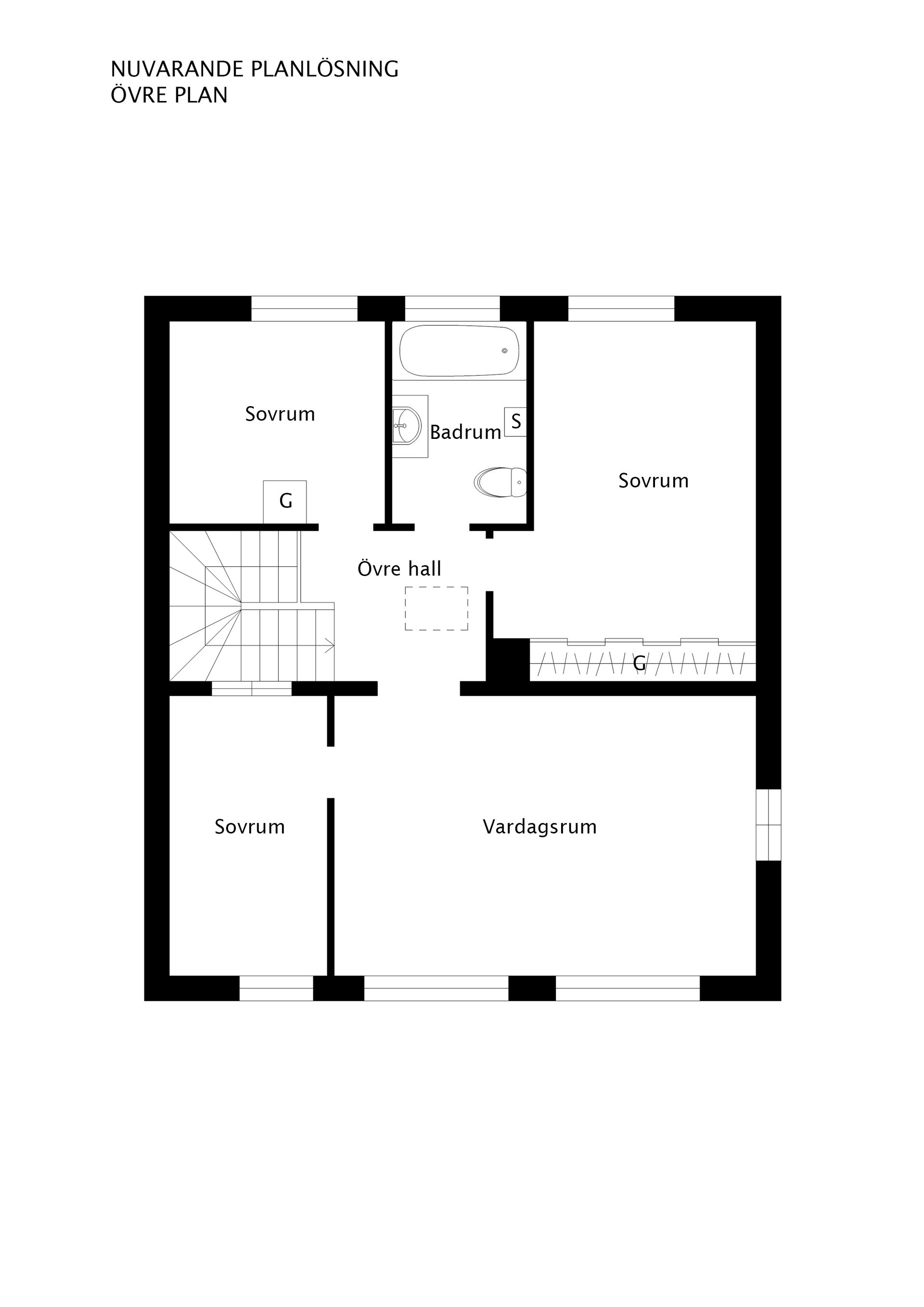Radhus, Gränsvägen 88, Solhem, Stockholm