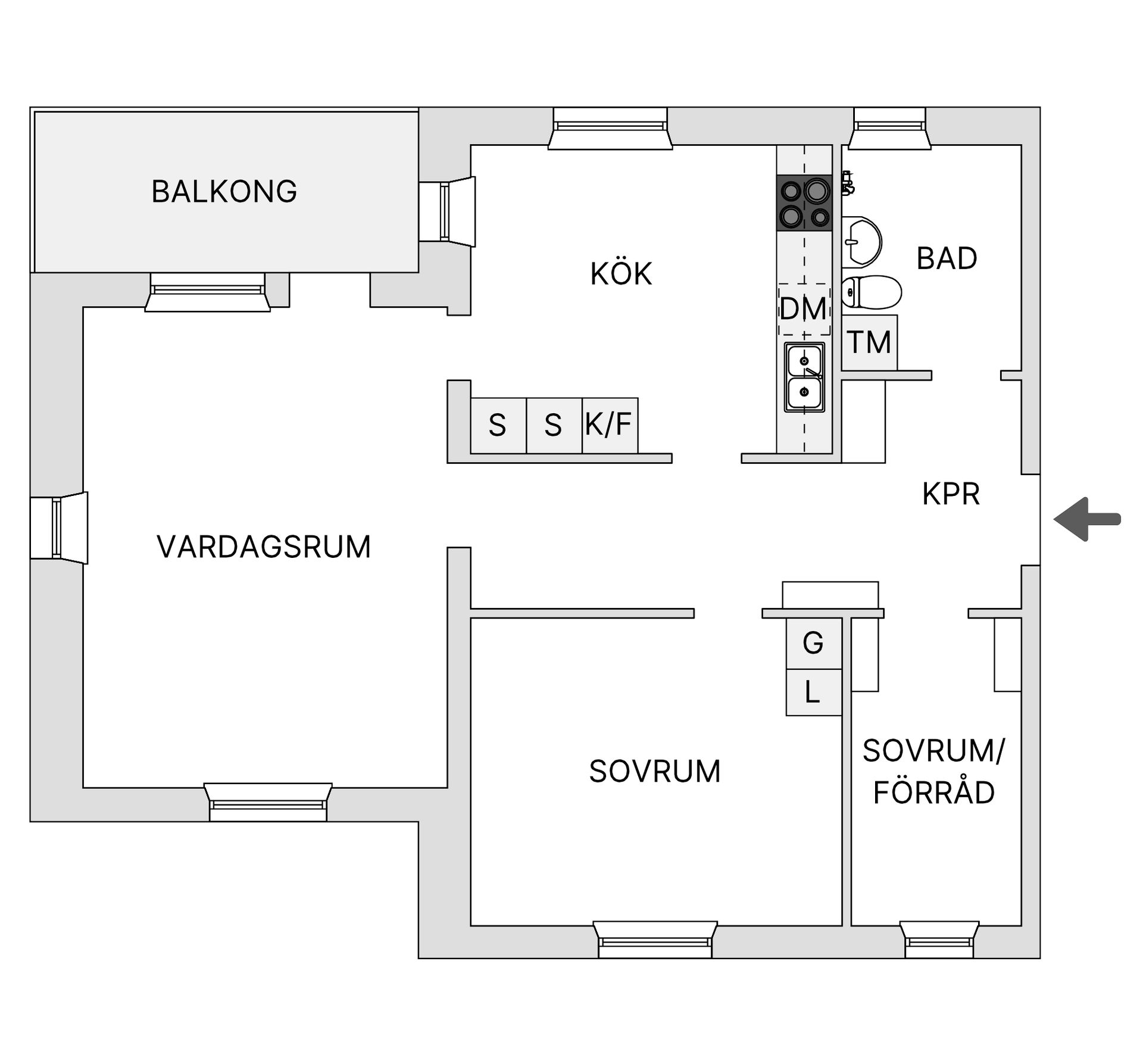 Bostadsrätt, Stenhagsvägen 142, Stenhagen, Uppsala