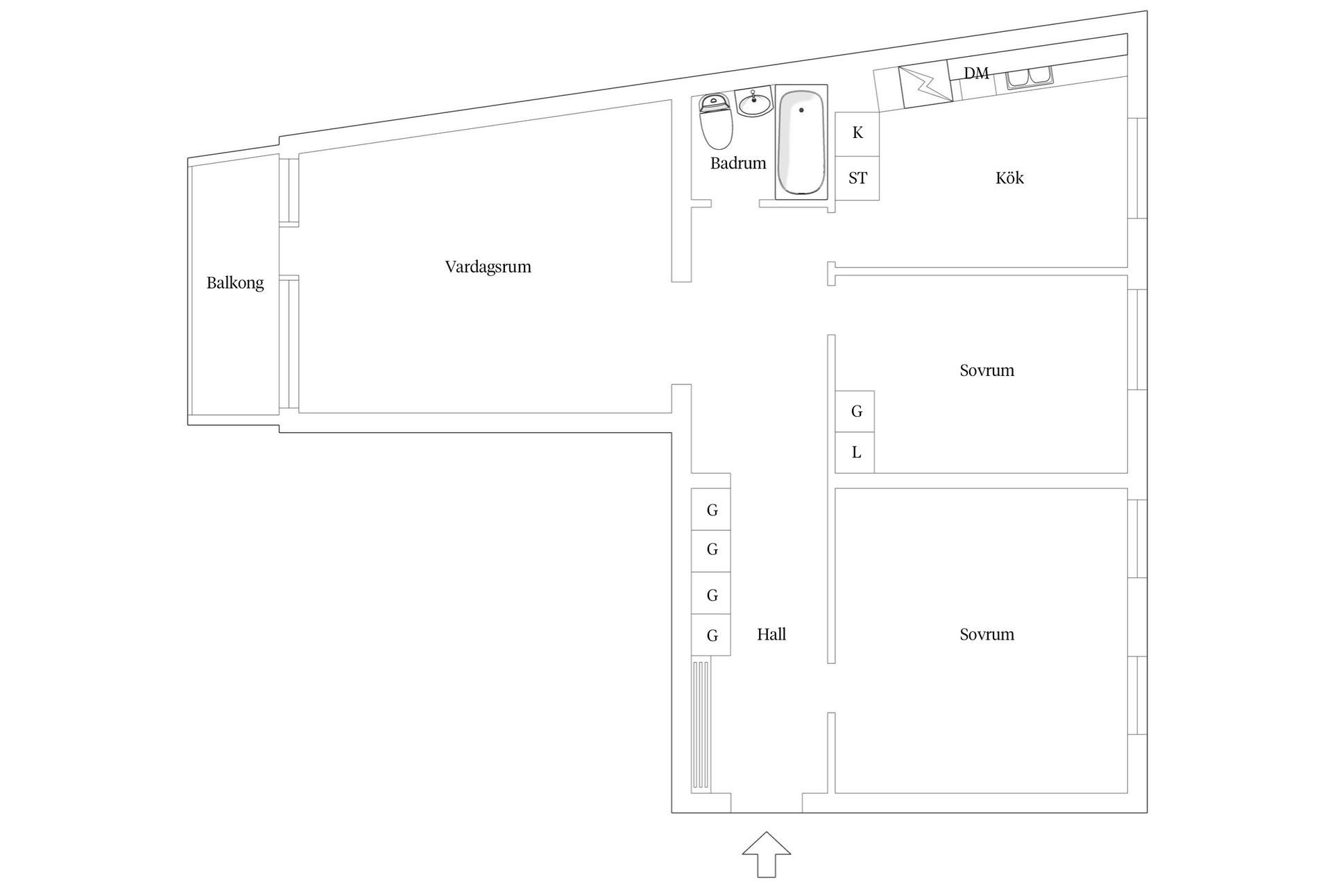 Bostadsrätt, Källängsvägen 10, Näset, Lidingö