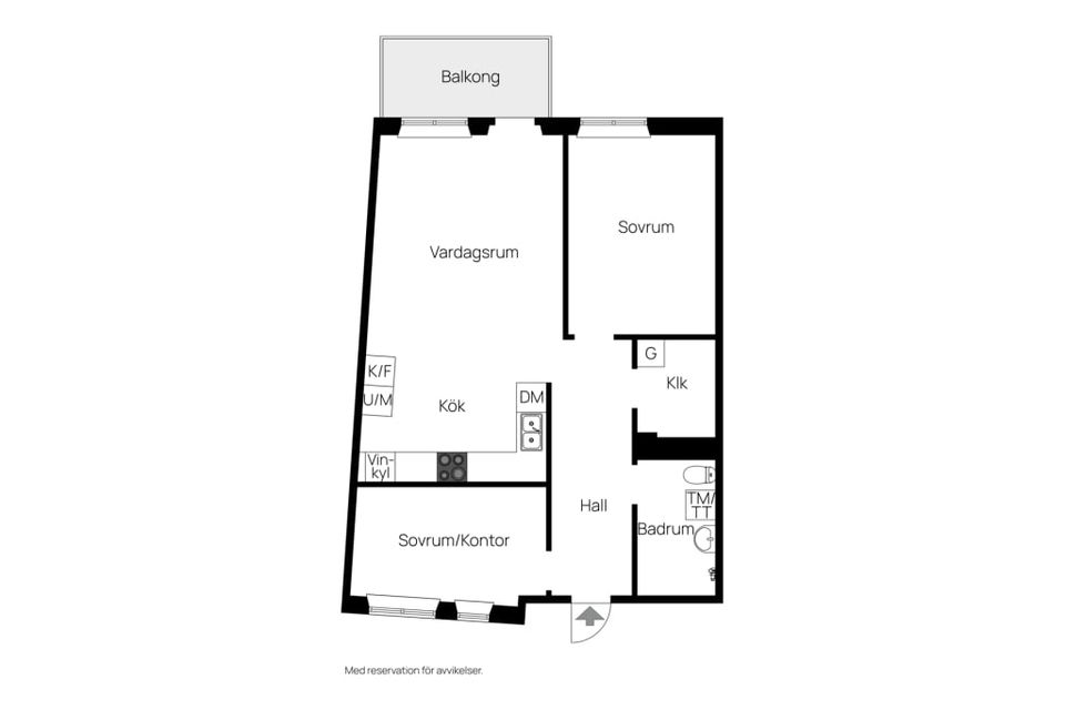 Bostadsrätt, Zinkens Väg 59, Södermalm / Zinken / Tanto, Stockholm
