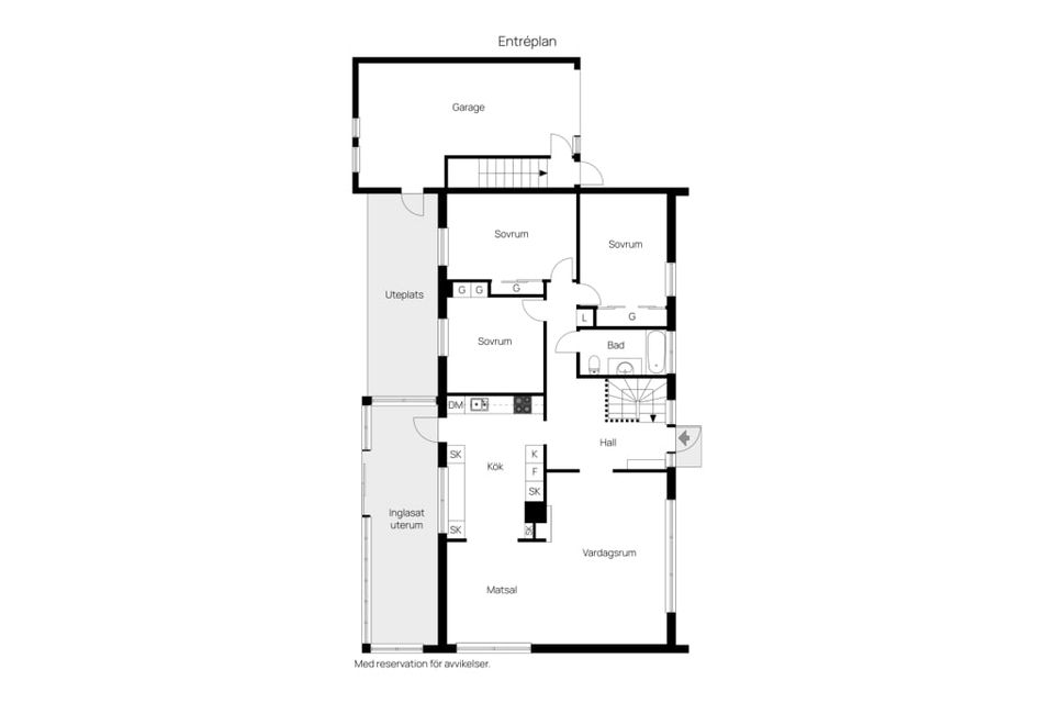 Villa, Gullbergsvägen 1, Enköping