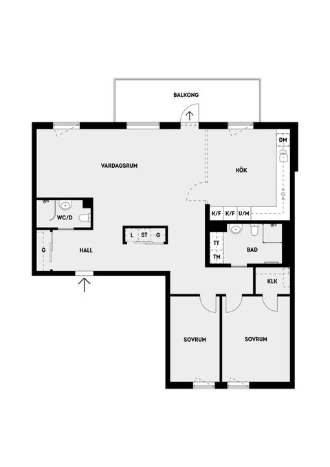 Bostadsrätt, Boulevarden 75, 5tr, Täby Park, Täby