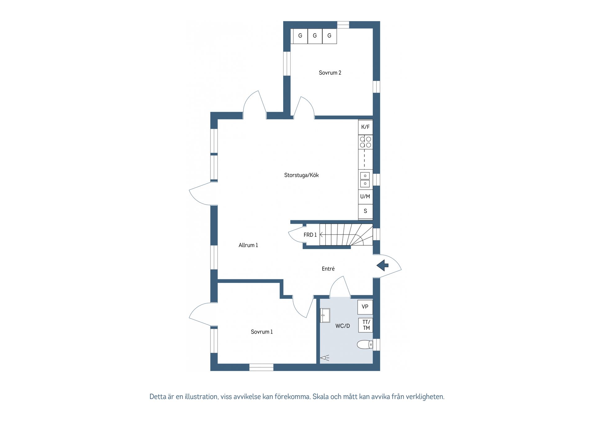 Villa, Herrekvarnsvägen 42, Simsjön, Skövde