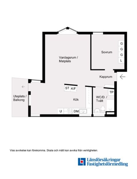 Bostadsrätt, Håkanstorpsvägen 1D, Håkanstorp, Malmö