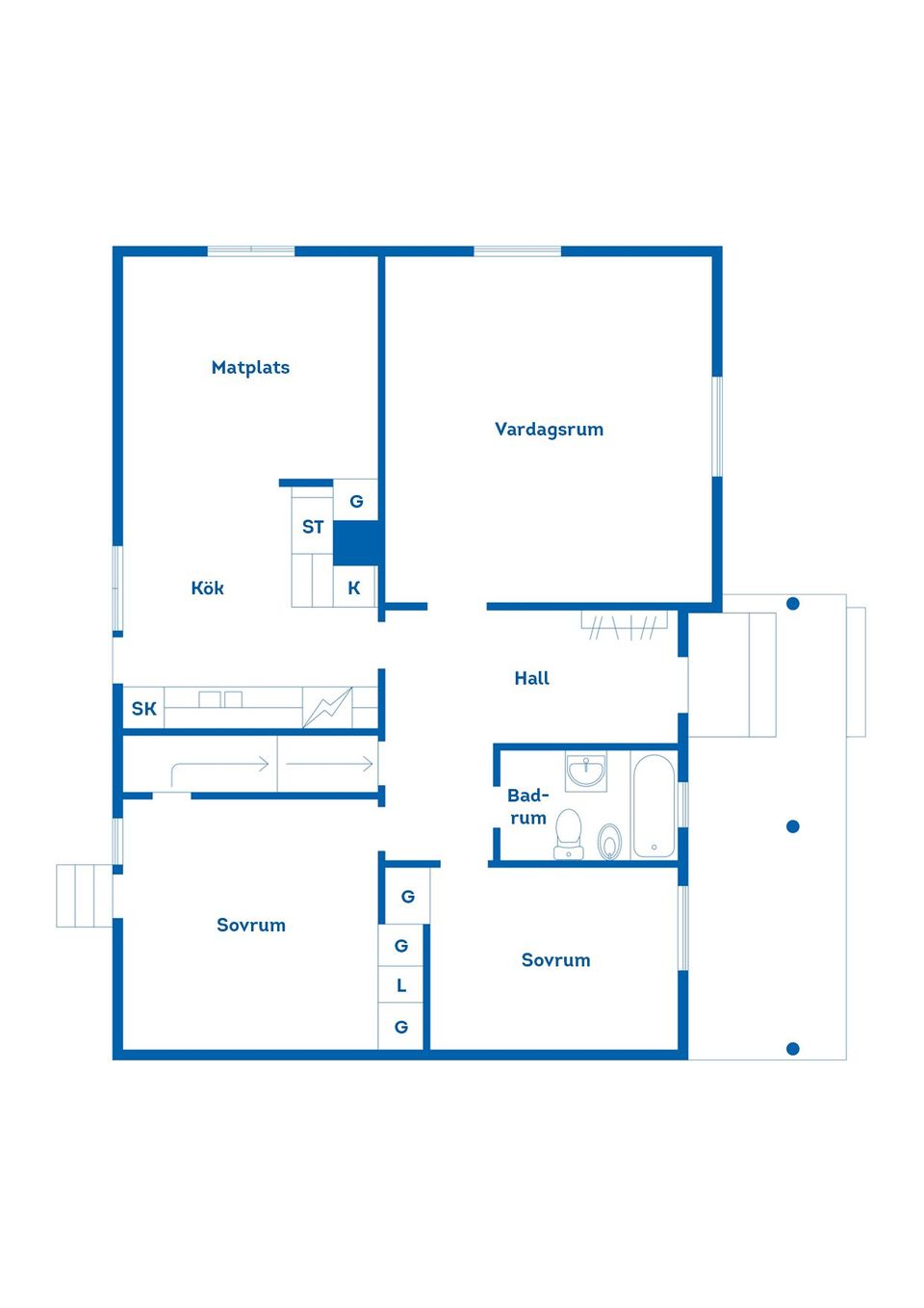 Villa, Klockaregatan 16, Finja, Hässleholm
