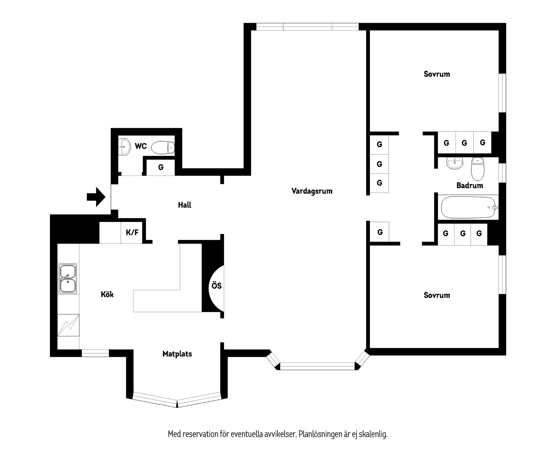 Bostadsrätt, Raketgatan 9, Norra Guldheden, Göteborg
