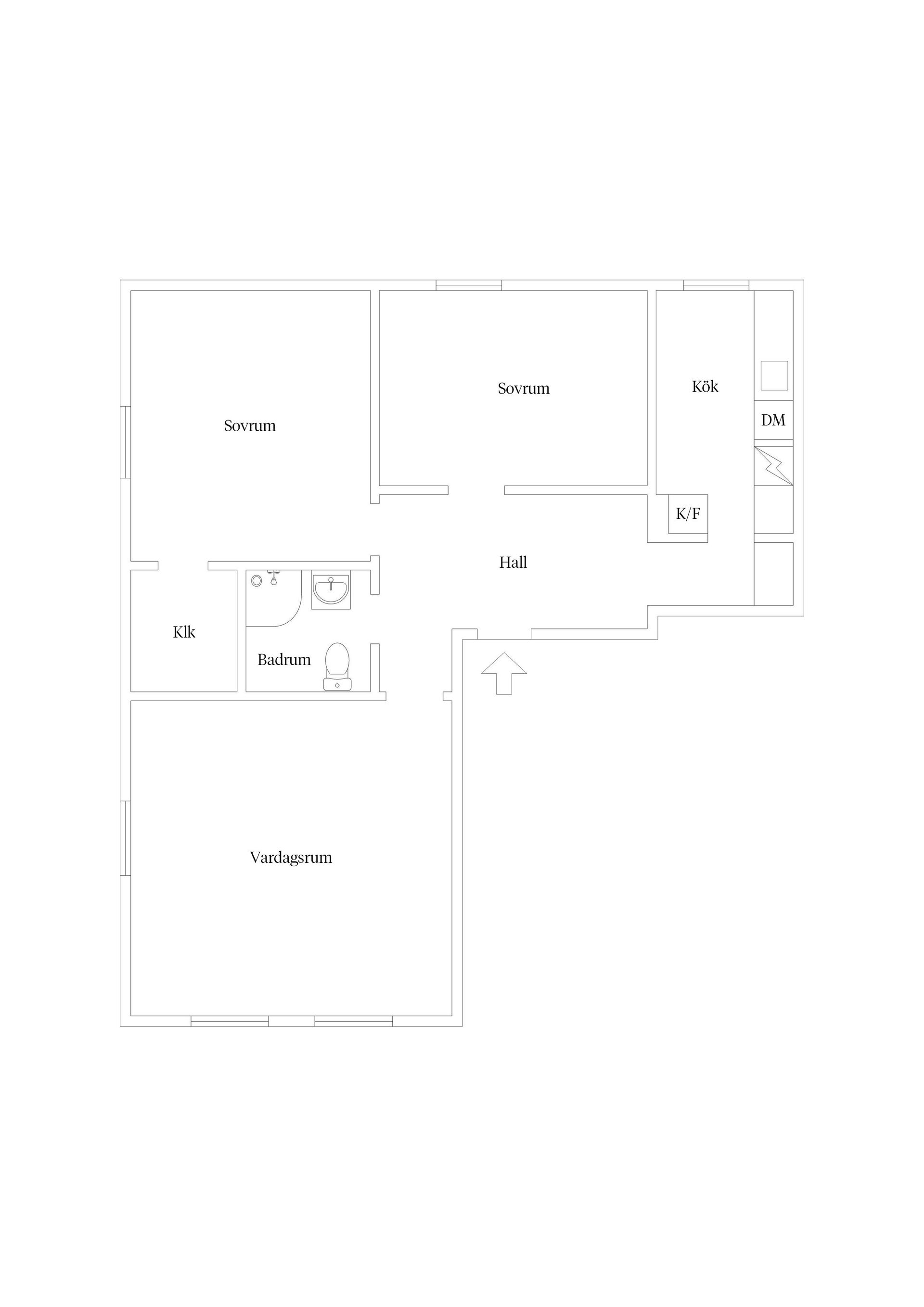 Bostadsrätt, Salagatan 45C, Fålhagen, Uppsala