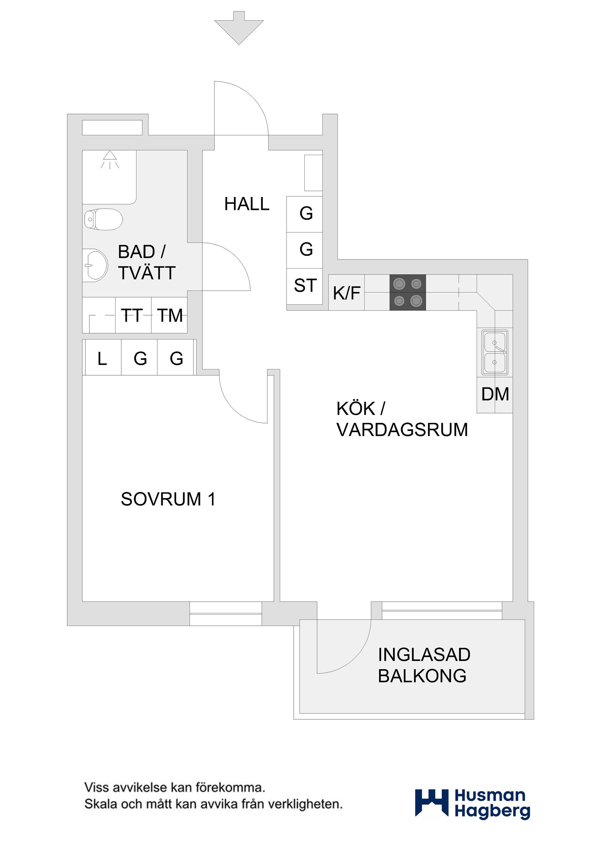 Bostadsrätt, Götgatan 11B, Centrum, Umeå