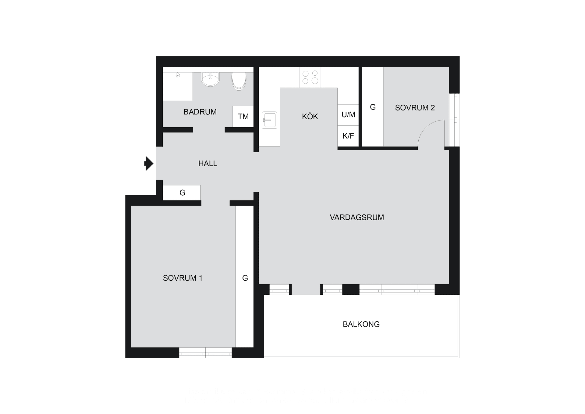 Bostadsrätt, Blekholmsterrassen 11, vån 5, Norrmalm - Kungsholmen - City, Stockholm