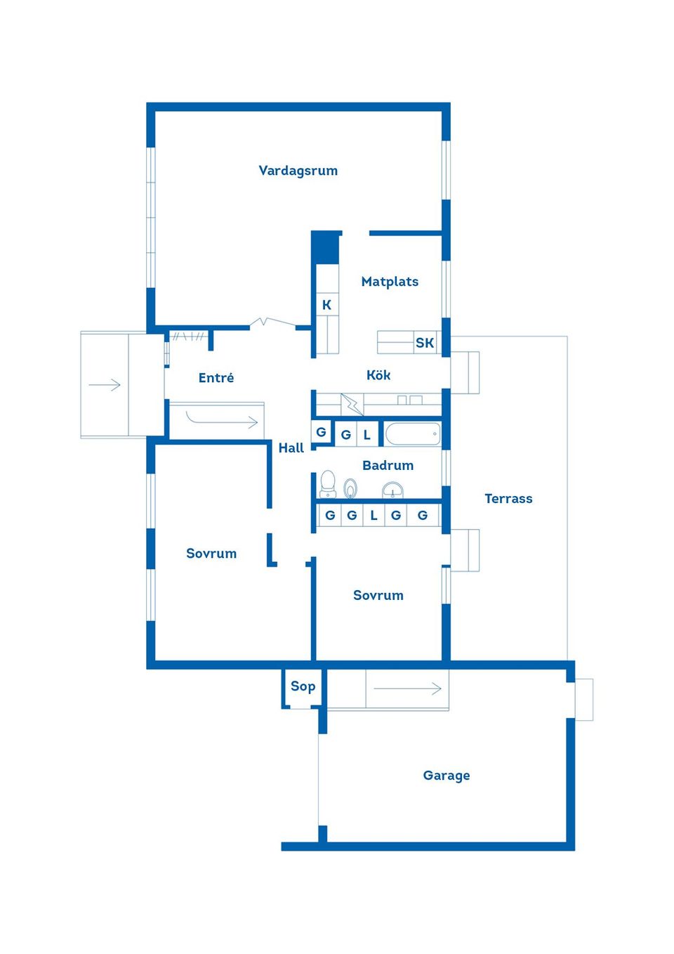 Villa, Aspvägen 6, Olofström