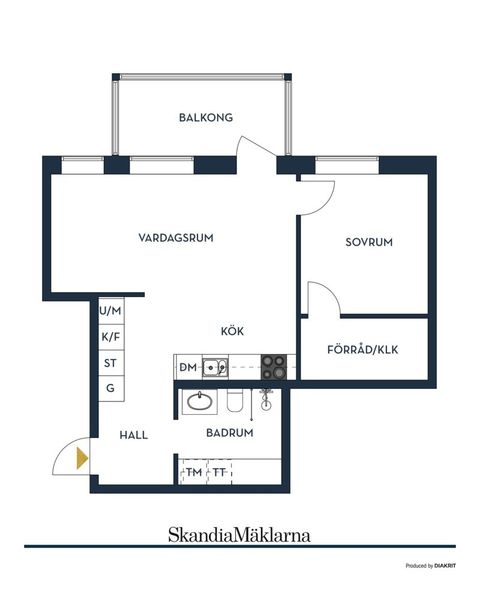Bostadsrätt, Gripengatan 16, Barkarbystaden, Järfälla