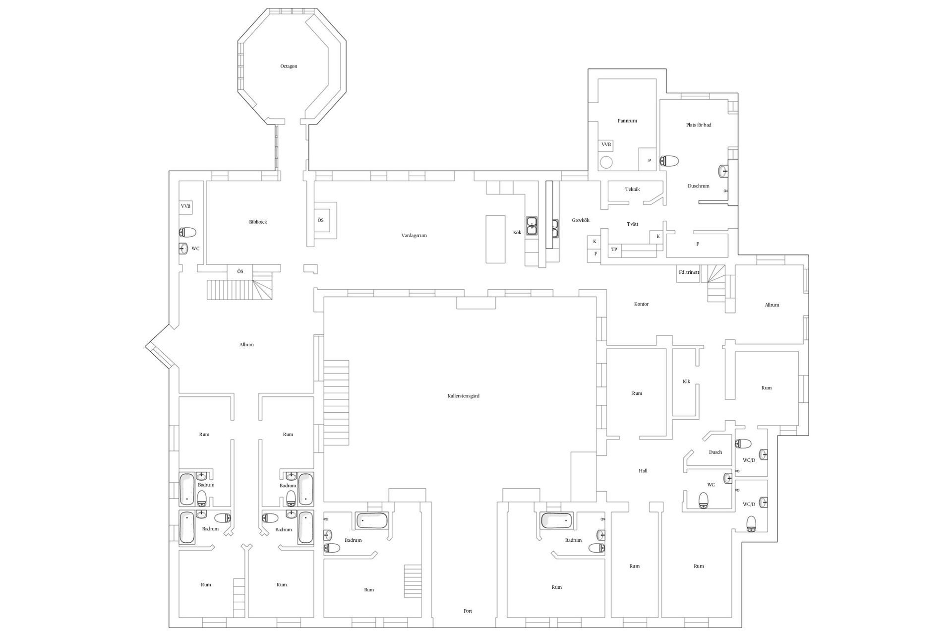 Villa, Gård/Skog, Sjöbacka B&B / Gislövsdalsvägen 66, Skillinge, Simrishamn