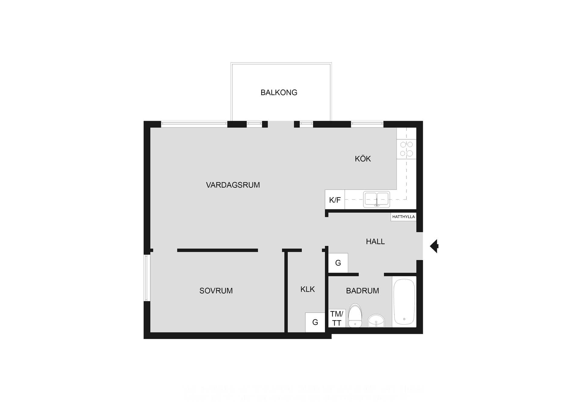 Bostadsrätt, Blekholmsterrassen 3, vån 3, Norrmalm - Kungsholmen - City, Stockholm