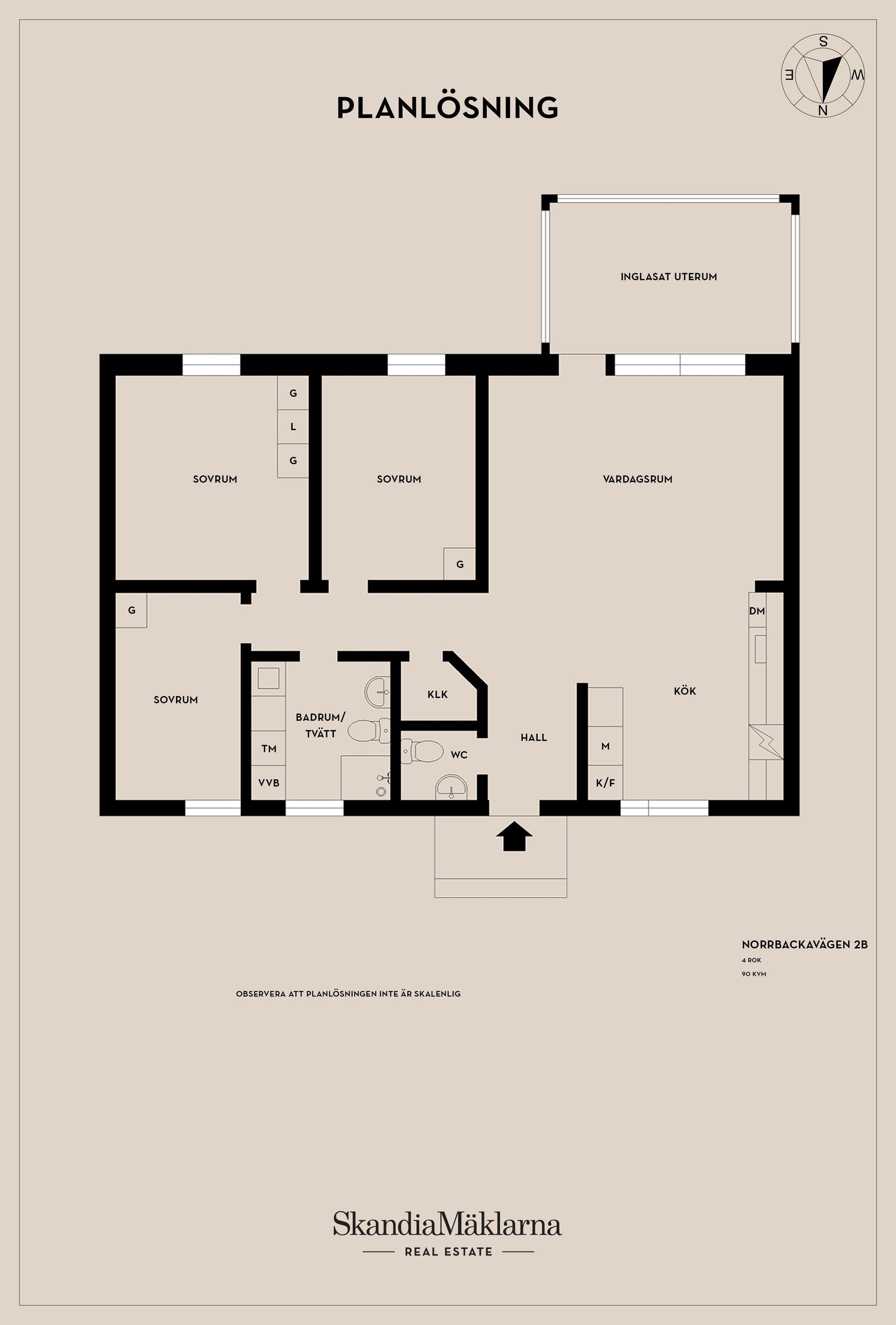 Radhus, Norrbackavägen 2B, Torpa Kungsör, Kungsör