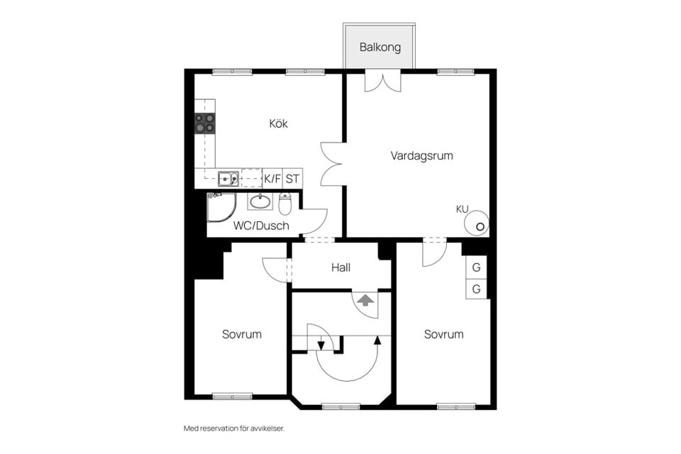 Bostadsrätt, Ånäsvägen 8b, Göteborg