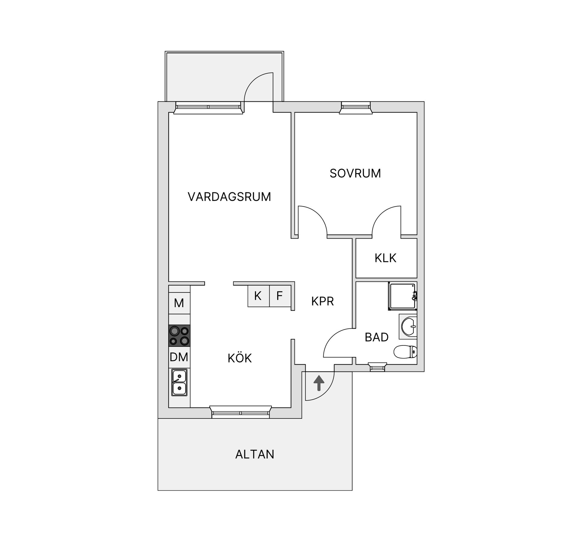 Bostadsrätt, Tors väg 10, Ås, Krokom