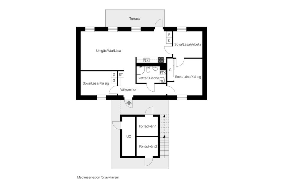 Bostadsrätt, Citrinvägen 24, Stenhagen, Uppsala
