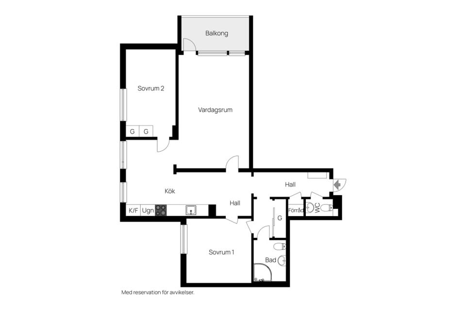 Bostadsrätt, Blejdegatan 2, Hulta, Borås