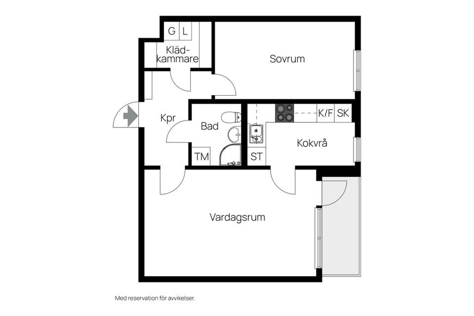 Bostadsrätt, Älvgatan 8, Kvissleby, Sundsvall