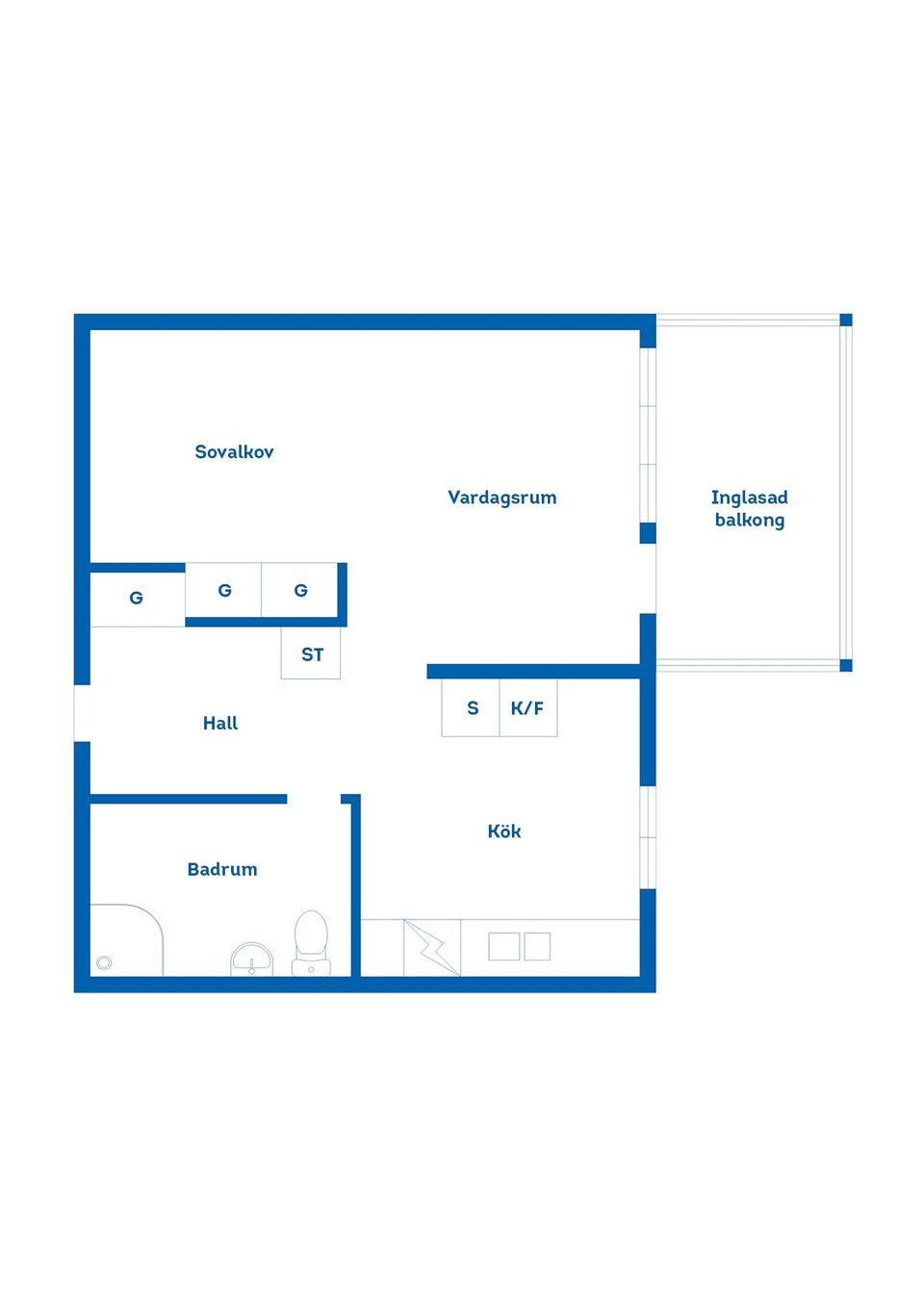 Bostadsrätt, Valhallavägen 2B, Centrala Mora, Mora