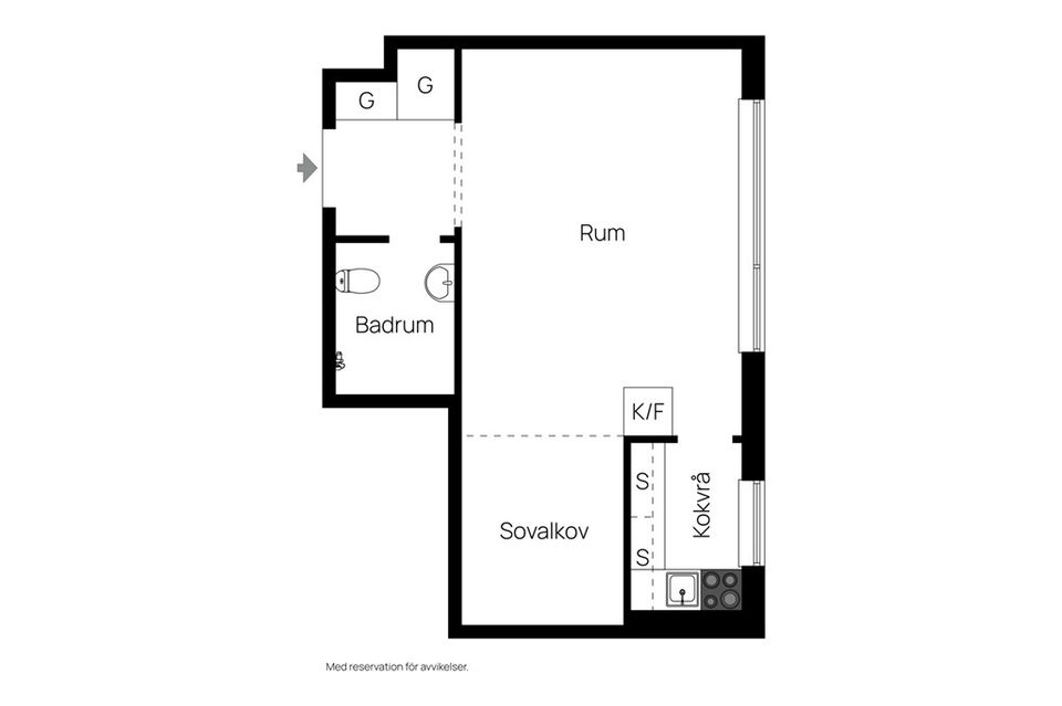 Bostadsrätt, Vattenledningsvägen 41, 1004, Midsommarkransen, Stockholm