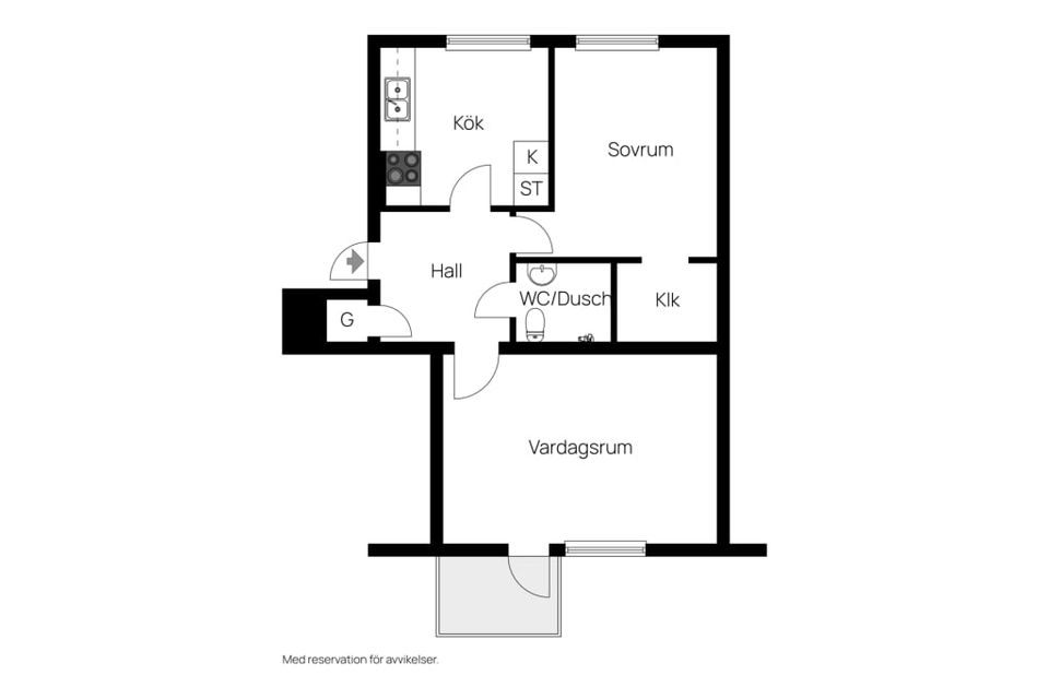 Bostadsrätt, Haga Parkgata 8 D, Haga, Västerås