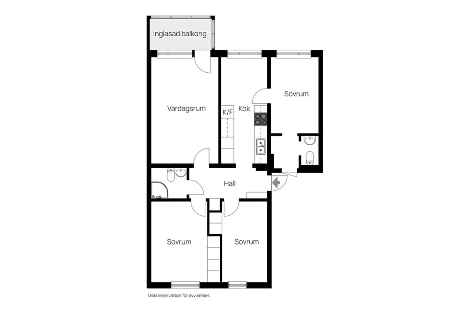 Bostadsrätt, Jakobsgatan 34 C, Paradiset, Nybro