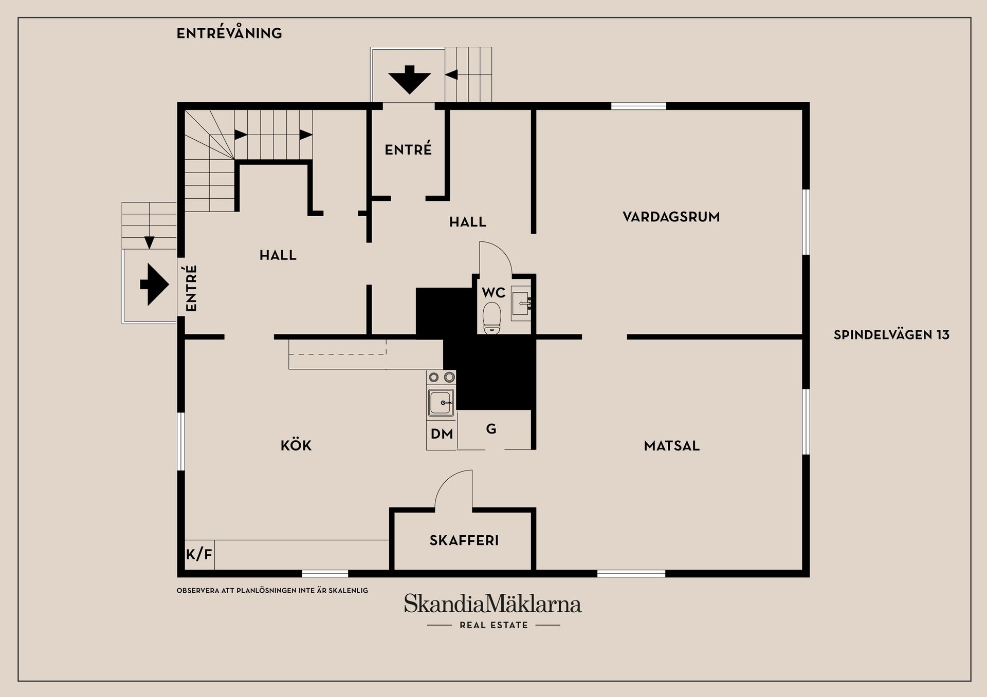 Villa, Spindelvägen 13, Dalsjöfors, Borås