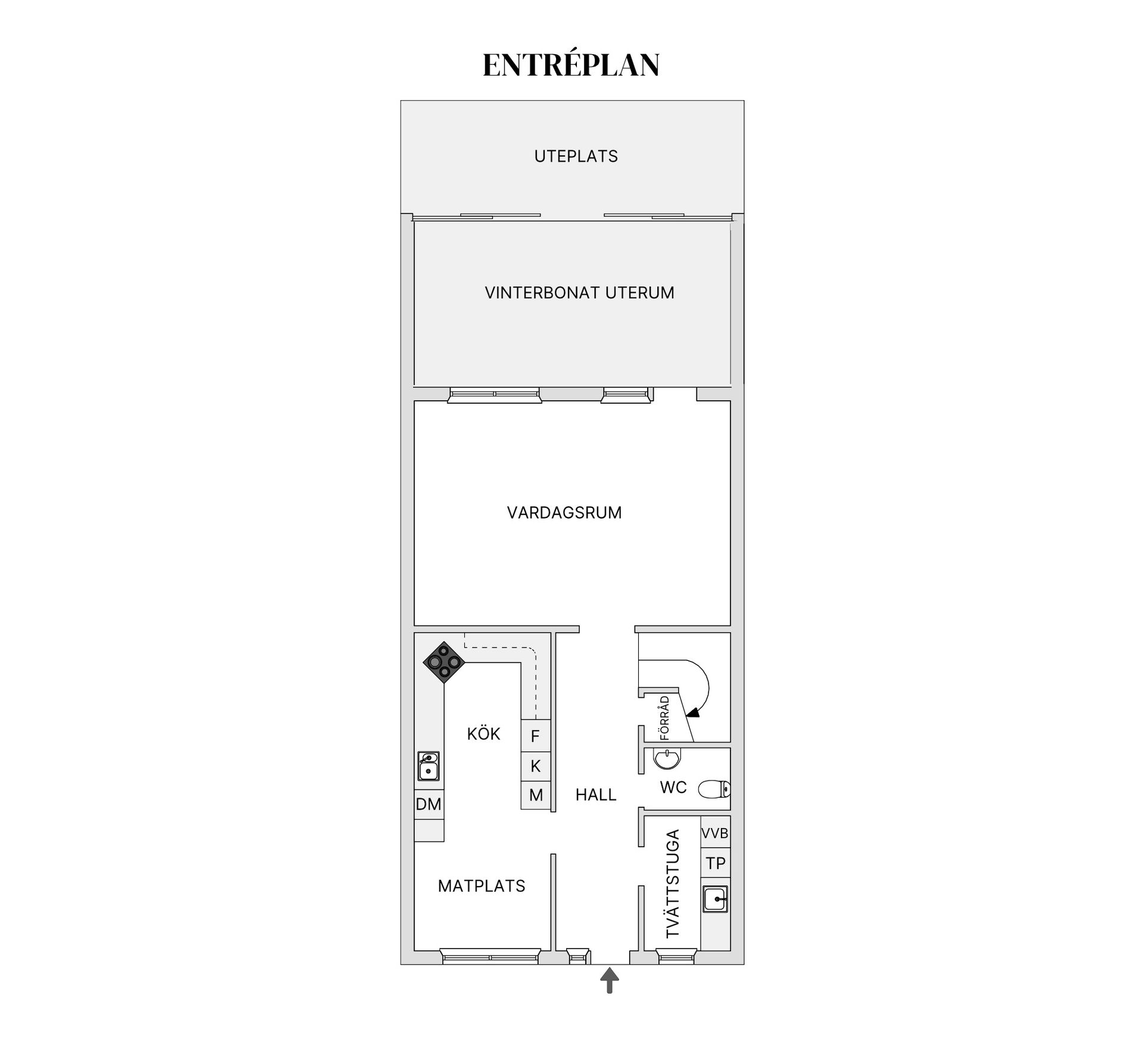 Villa, Radhus, Forslunds väg 14H, Hentorp, Skövde
