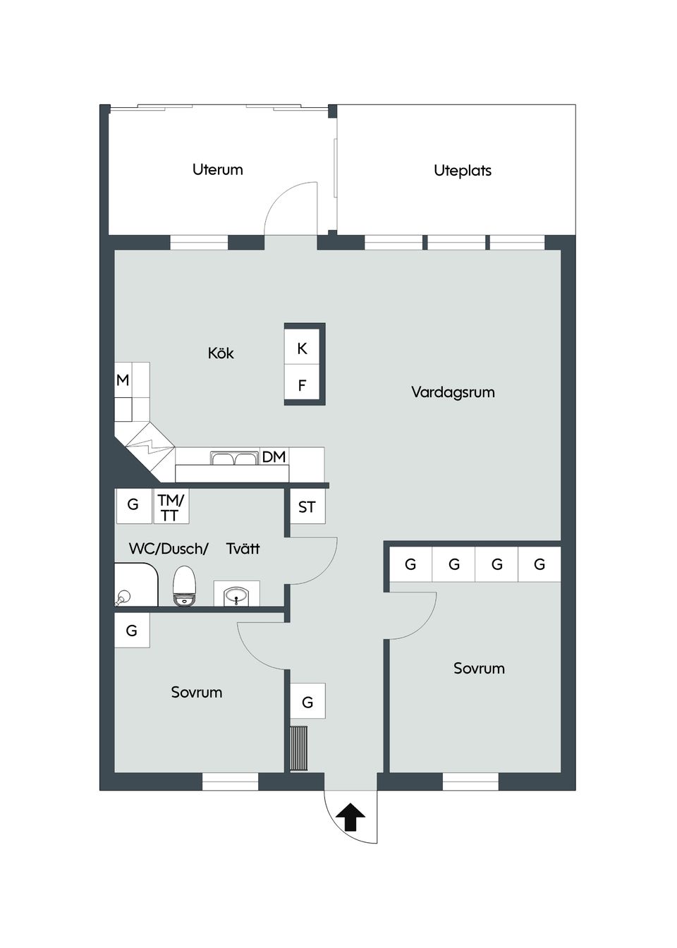 Bostadsrätt, Vannebergavägen 29M, Åhus, Kristianstad