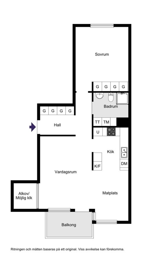 Bostadsrätt, Vinodlargatan 1, 3 tr!, Liljeholmskajen, Stockholm