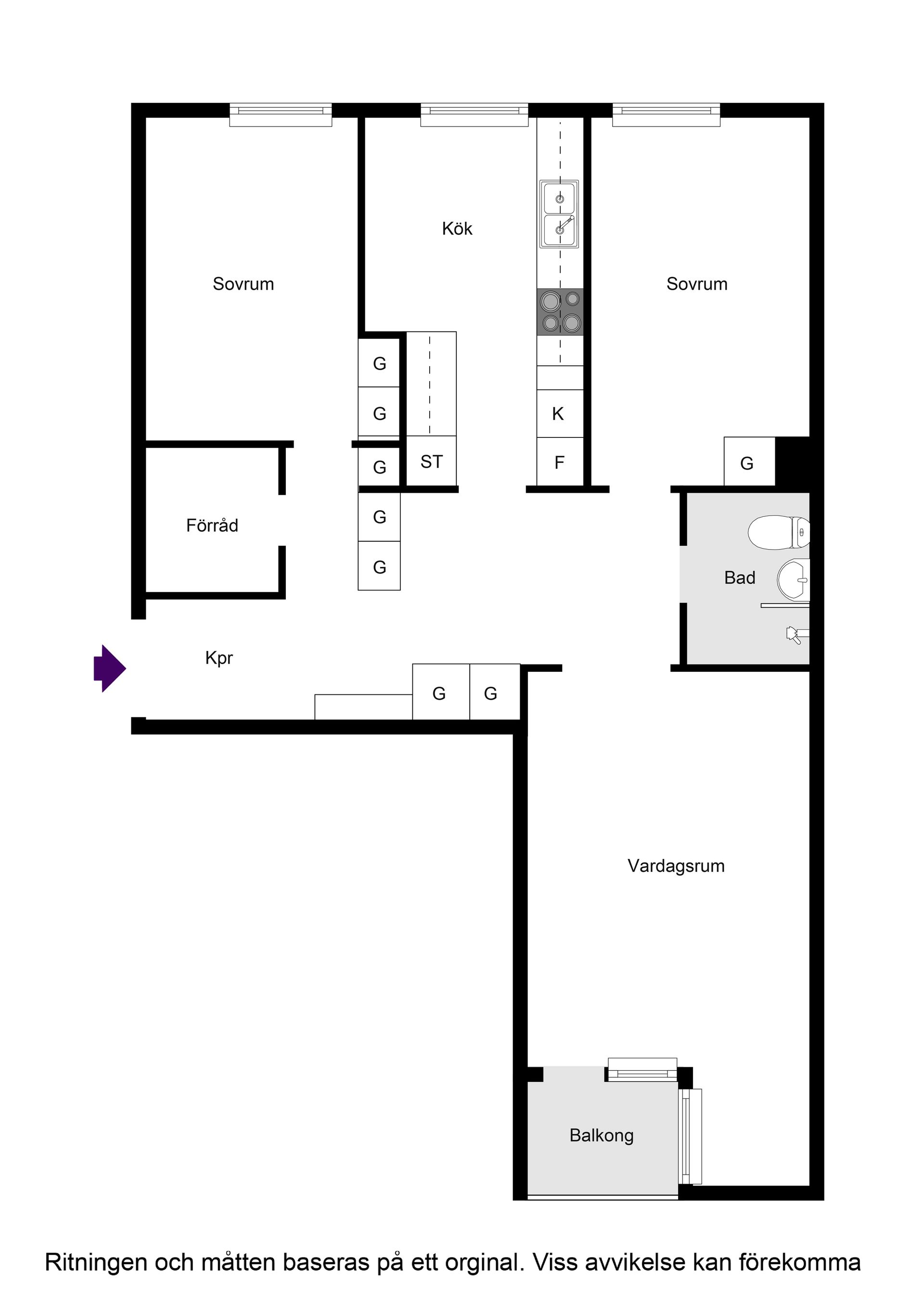 Bostadsrätt, Eskadervägen 12, vån 6, Näsby Park, Täby