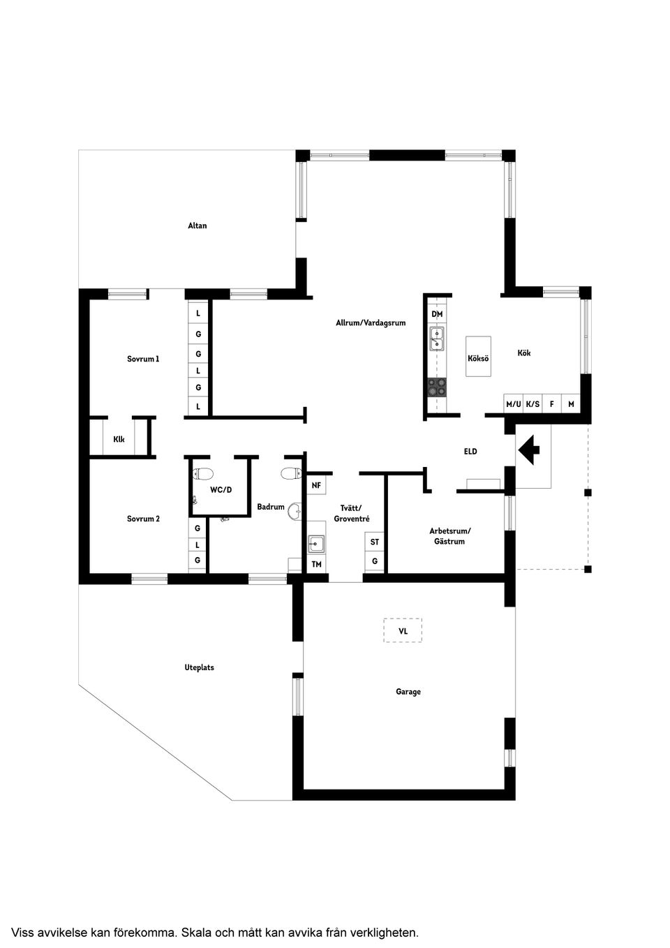 Villa, Holmenbacken 19A, Södra Lerum, Lerum