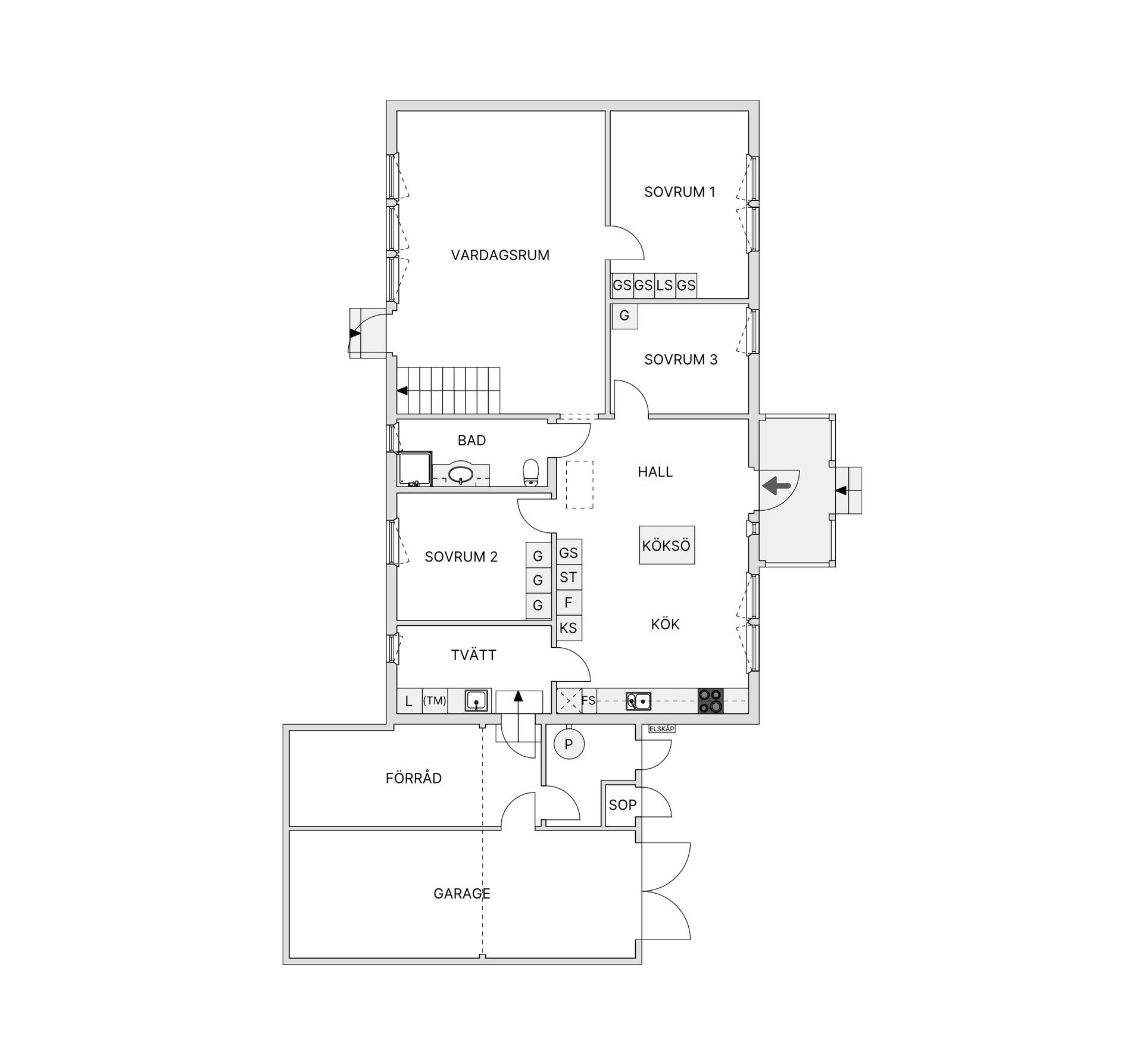 Villa, Ängsvägen 15, Björna, Örnsköldsvik