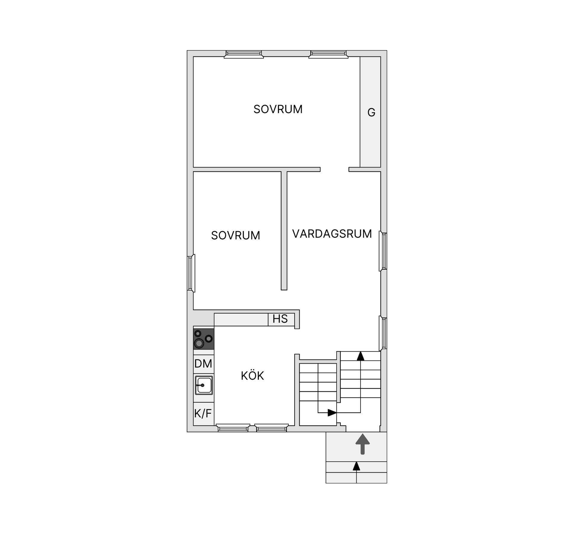 Villa, Kaprifolievägen 4, Centrala Hisingen Bräcke, Göteborg