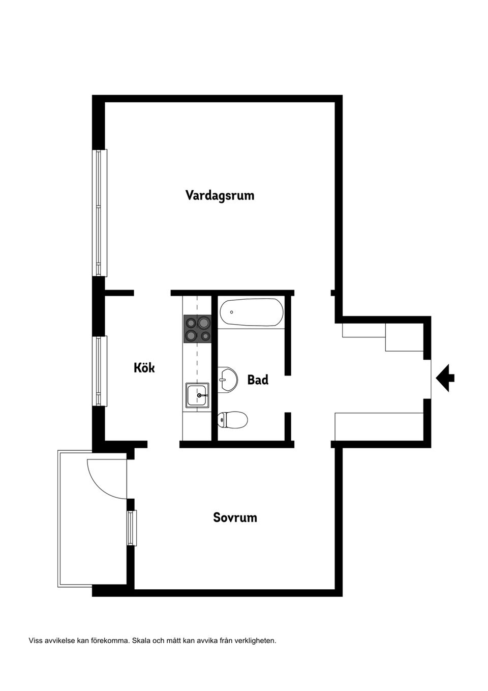 Bostadsrätt, Krämaregatan 3, Molkom, Karlstad