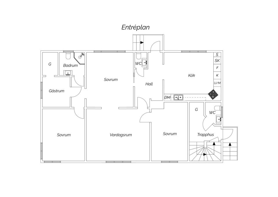 Villa, Gibsons väg 5, Sävedalen, Partille