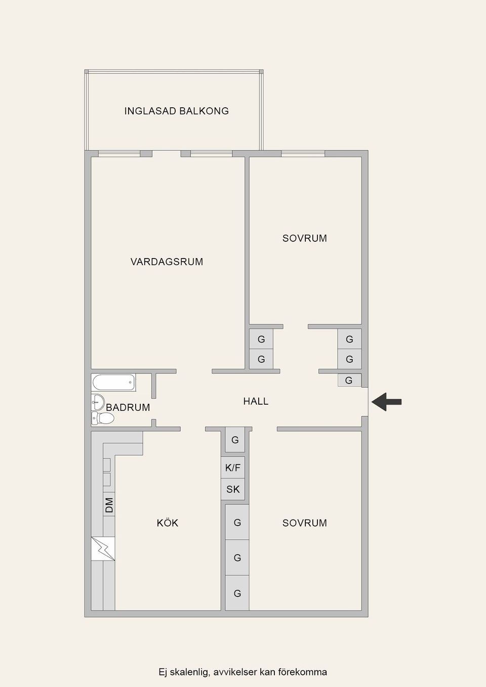 Bostadsrätt, Vårfruvägen 10, Kullsta, Nynäshamn