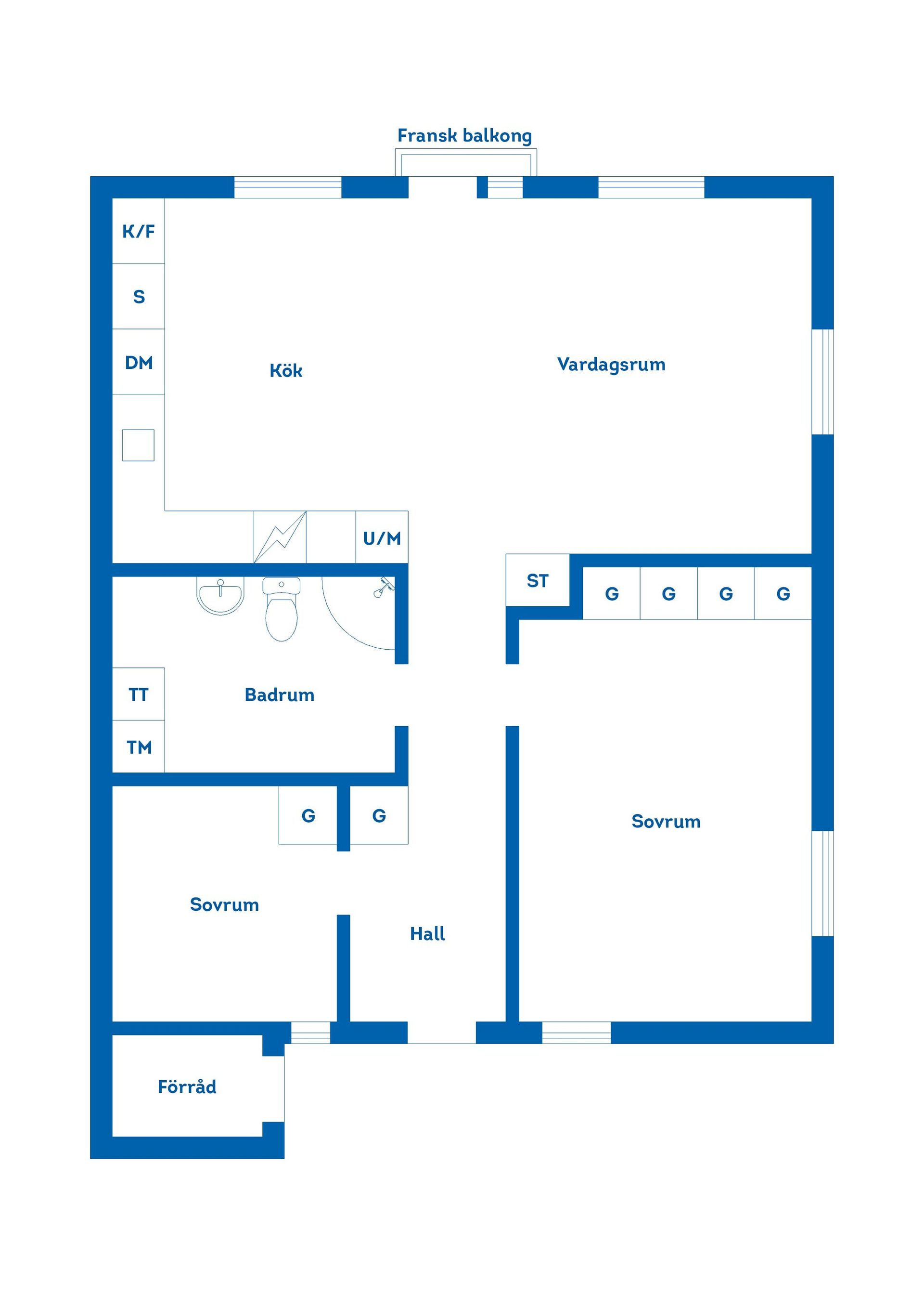 Bostadsrätt, Löpargränd 19B, Mariefred, Strängnäs