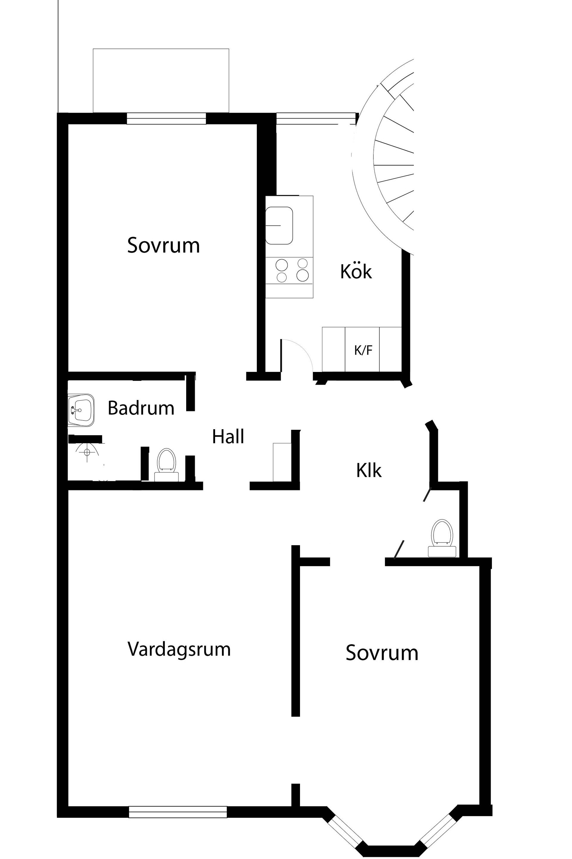 Bostadsrätt, Bragevägen 21, 3 tr, Lärkstaden, Stockholm
