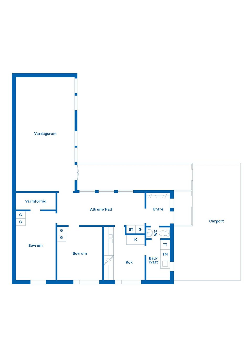Villa, Radhus, Löparegränd 7, Åker, Nässjö