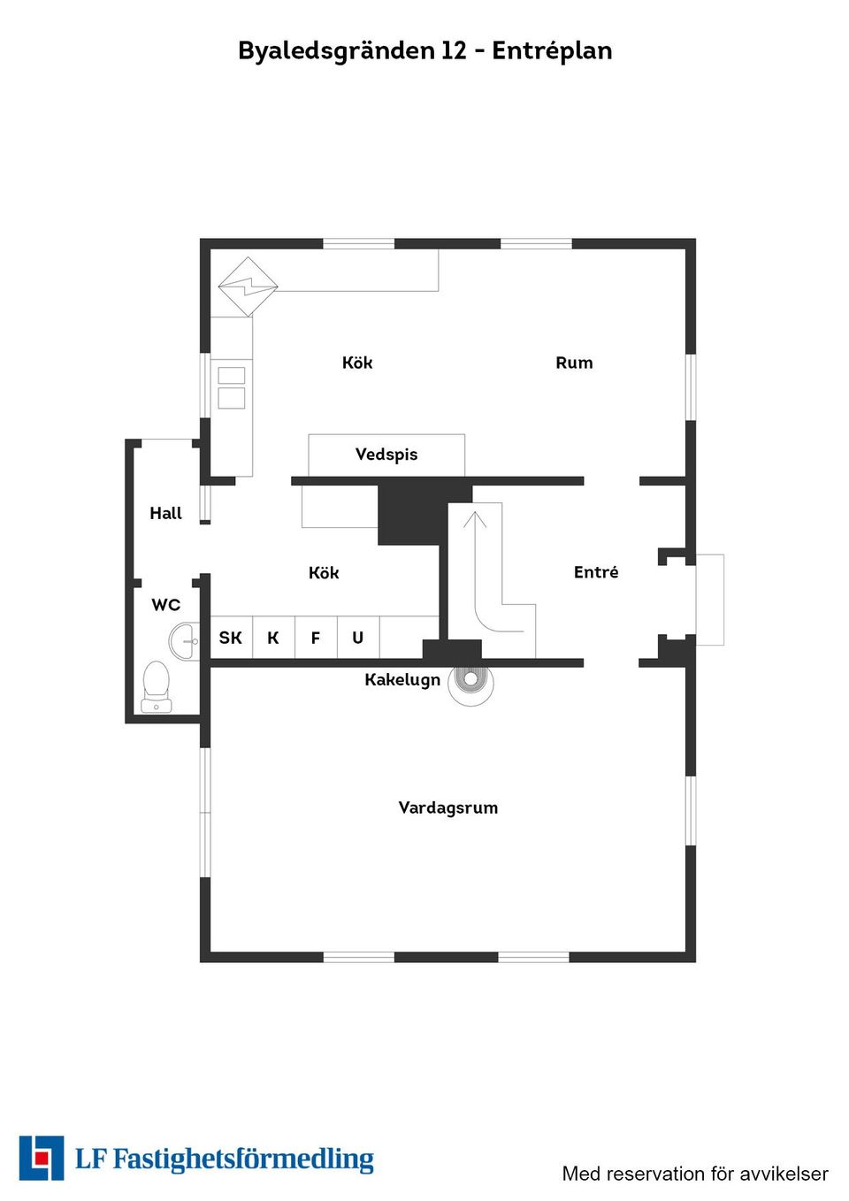 Villa, Byaledsgränden 12, Centrum/Galgberget, Halmstad