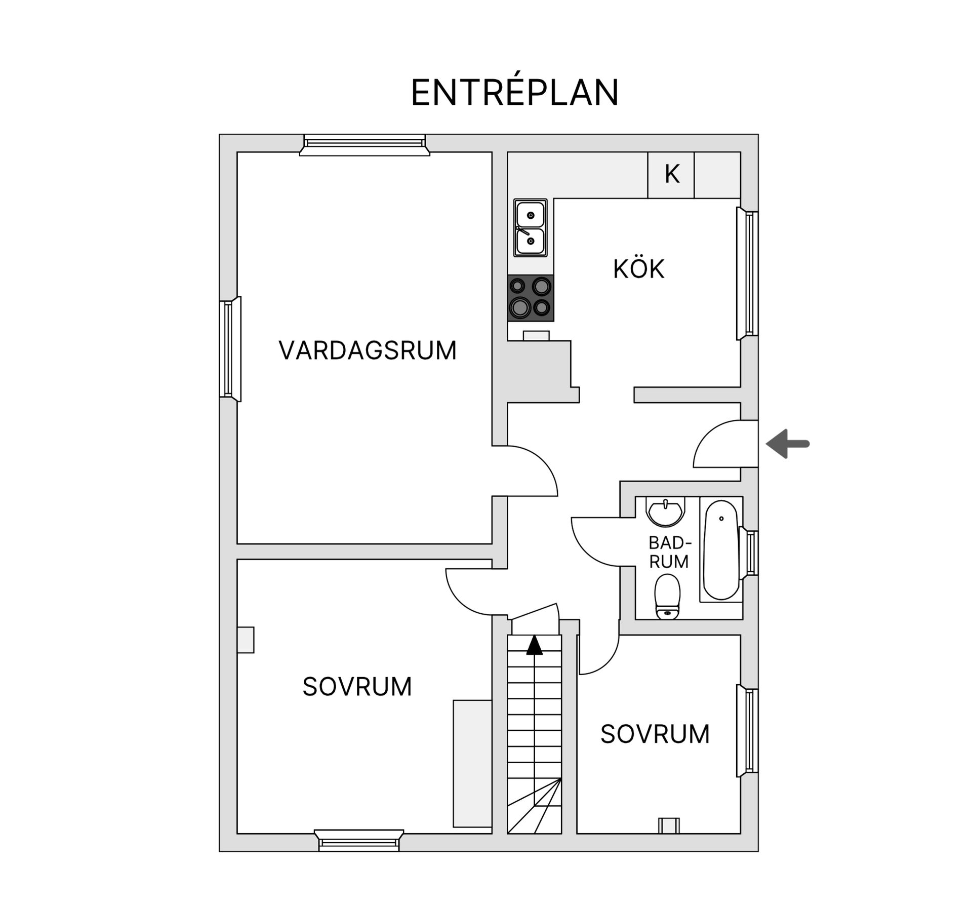 Villa, Skansholm 21, Vilhelmina