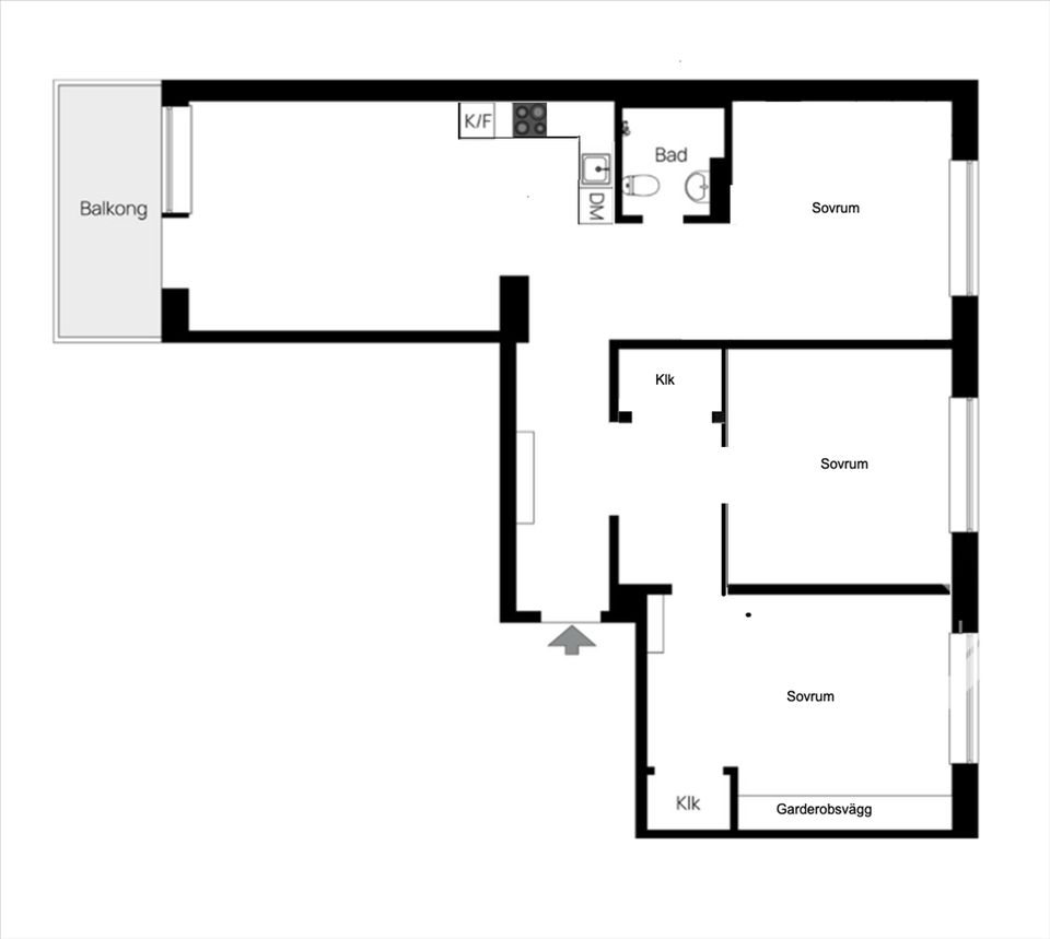 Bostadsrätt, Sankt Eriksgatan 31 B, Kungsholmen, Stockholm
