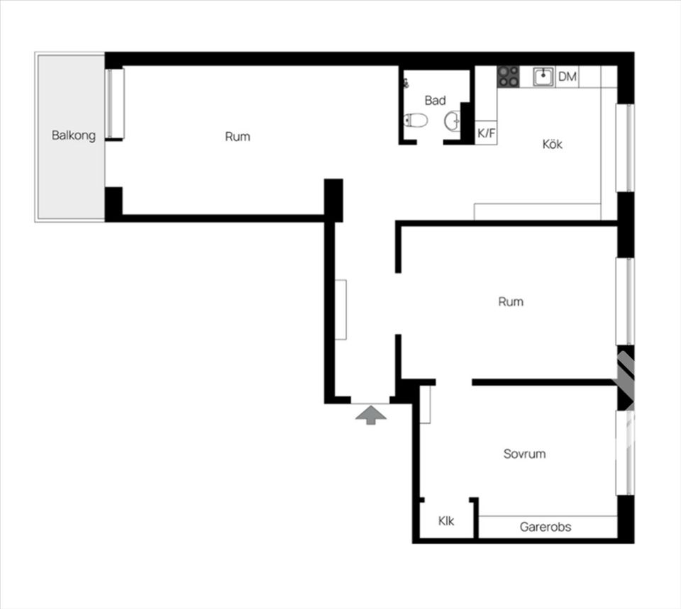 Bostadsrätt, Sankt Eriksgatan 31 B, Kungsholmen, Stockholm