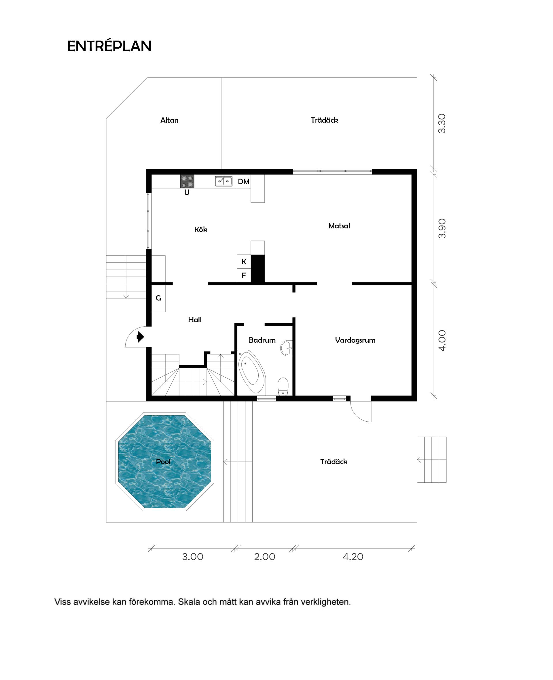 Villa, Ryttarevägen 16, Kättilstorp, Falköping