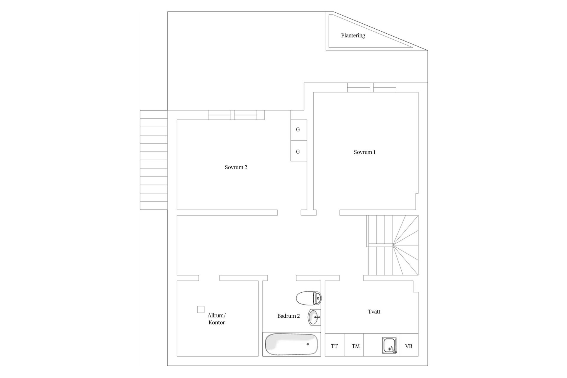 Villa, Radhus, Växthusgatan 21, Kvarnbacken, Alingsås